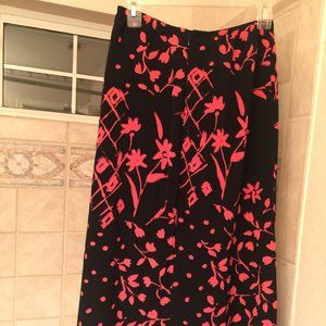 Long Floral Skirt, 4P